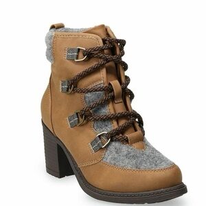 MADELINE GIRL Ankle Combat Boots